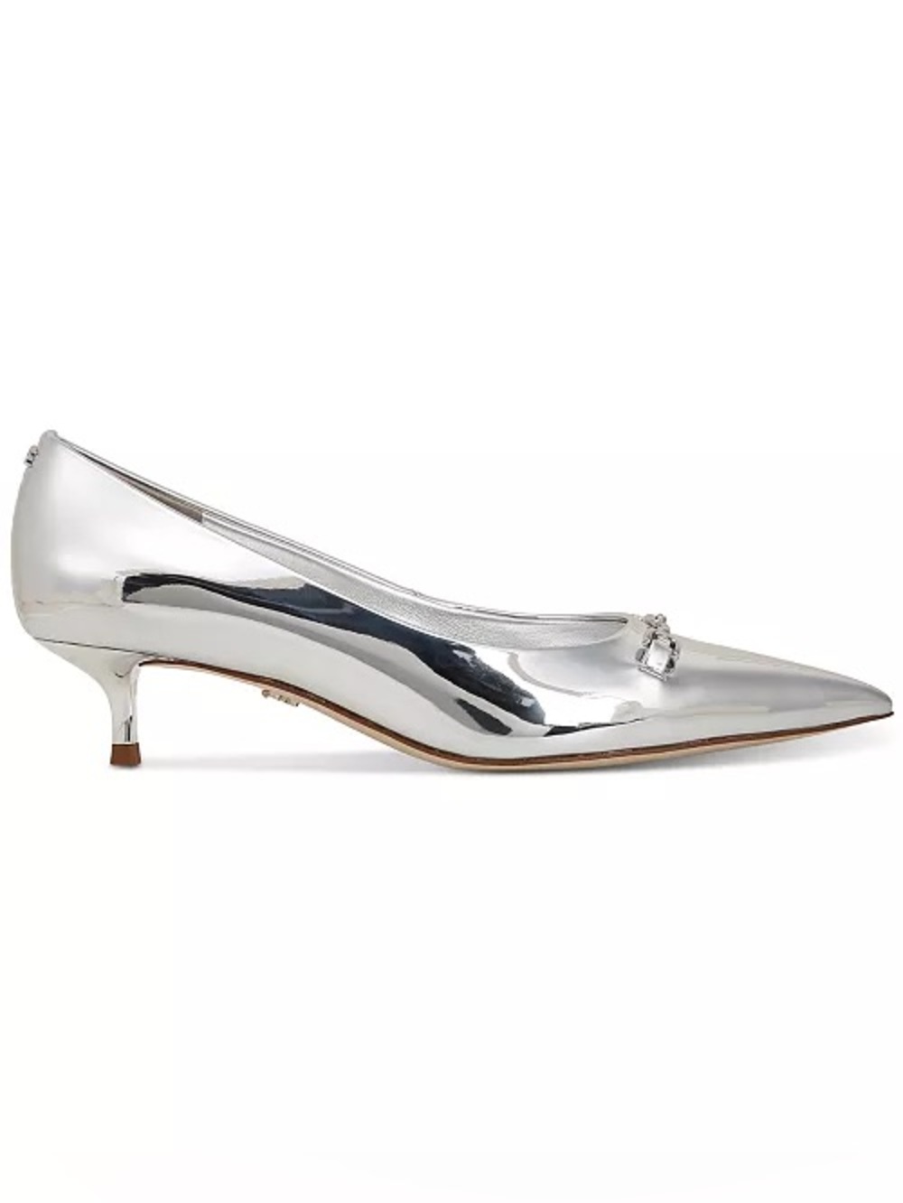 Sam Edelman Silver kaya 2 dress heels NWT - Picture 2 of 5